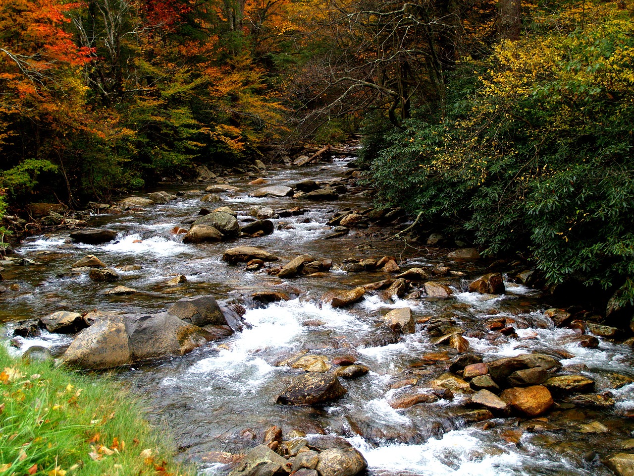 scenic, great smoky mountains, tennessee