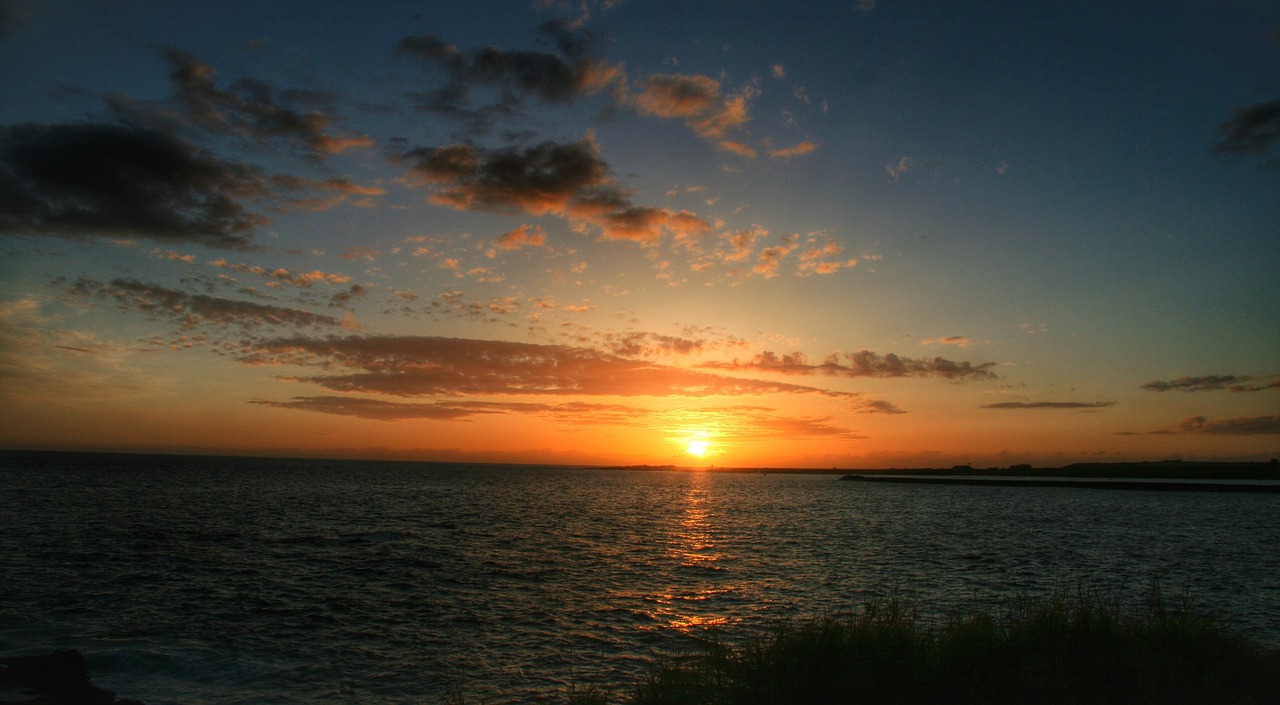sunset, hawaii, kauai